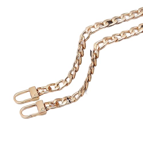JekyTMP Metall Kette Trageriemen Goldkette für Tasche, Schulterriemen Kette, Handtaschen Ersatz Schulterriemen, Trageriemen Kette für Handtaschen, Geldbörsen, Taschenkette Gold, 100cm, Hell Gold JekyTMP Metall Kette Trageriemen Goldkette für Tasche, Schulterriemen Kette, Handtaschen Ersatz Schulterriemen, Trageriemen Kette für Handtaschen, Geldbörsen, Taschenkette Gold, 100cm, Hell Gold von JekyTMP