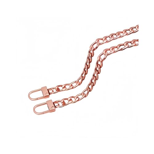 JekyTMP Metall Kette Trageriemen Goldkette für Tasche, Schulterriemen Kette, Handtaschen Ersatz Schulterriemen, Trageriemen Kette für Handtaschen, Geldbörsen, Taschenkette Gold, 100cm, Roségold JekyTMP Metall Kette Trageriemen Goldkette für Tasche, Schulterriemen Kette, Handtaschen Ersatz Schulterriemen, Trageriemen Kette für Handtaschen, Geldbörsen, Taschenkette Gold, 100cm, Roségold von JekyTMP