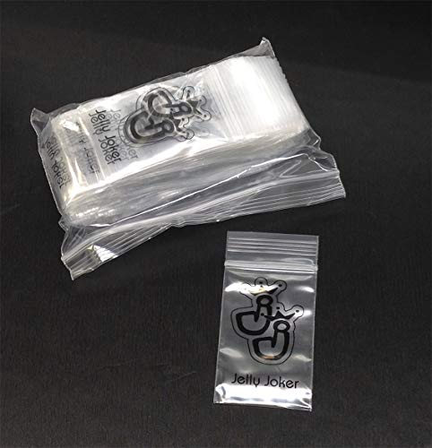 Jelly Joker 300 Zip-Beutel 40x60mm, 70µm, Transparent, Zipper von Jelly Joker