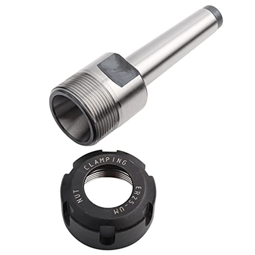 Jenngaoo Fräshalter ER25 MT2 M10 Taper Spannzangenfutterhalter Planfräsdornadapter CNC-Fräswerkzeuge von Jenngaoo