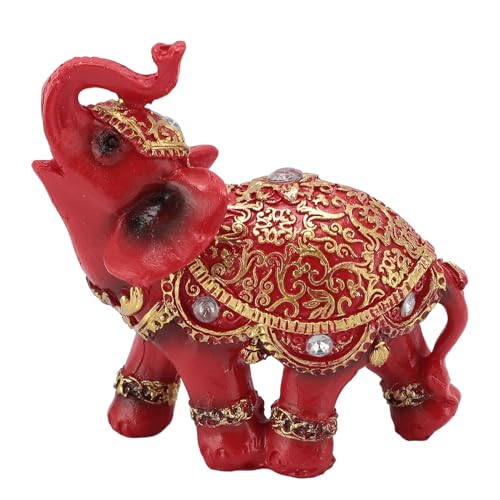 Jenngaoo Feng Shui Elefantenstatue Glückssymbol, Dekorative Elefantenfigur aus Harz für Wohnzimmer, Eingangsbereich, Haus und Bürodeko, Ideales zur Einweihungspart (Kleine Größe (Durchmesser: Jenngaoo Feng Shui Elefantenstatue Glückssymbol, Dekorative Elefantenfigur aus Harz für Wohnzimmer, Eingangsbereich, Haus und Bürodeko, Ideales zur Einweihungspart (Kleine Größe (Durchmesser: von Jenngaoo