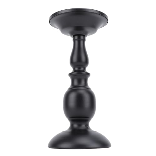 Jenngaoo Kerzenständer aus Eisen, Dekorative Kerzenhalter Retro Vintage Design Schwarz Hochzeit Tischdeko 22cm Höhe für Wohnzimmer Party Fest Dinning Raumdekoration Jenngaoo Kerzenständer aus Eisen, Dekorative Kerzenhalter Retro Vintage Design Schwarz Hochzeit Tischdeko 22cm Höhe für Wohnzimmer Party Fest Dinning Raumdekoration von Jenngaoo