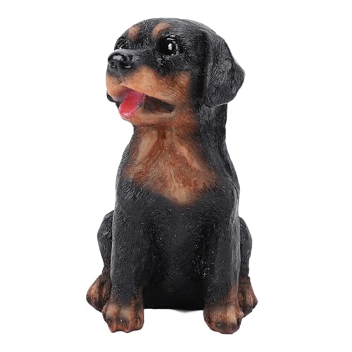 Jenngaoo Sitzende Hundefigur aus Harz, 8cm x 8.2cm x 14cm Größe, Dekoration für Schlafzimmer Balkone Bücherregale, Hundestatue für Tierliebhaber Jenngaoo Sitzende Hundefigur aus Harz, 8cm x 8.2cm x 14cm Größe, Dekoration für Schlafzimmer Balkone Bücherregale, Hundestatue für Tierliebhaber von Jenngaoo