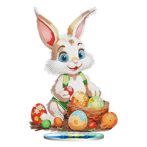 5D Diamond Painting Ostern Deko, Osterhase Deko Diamond Painting Ostern Doppelseitig, Osterdeko Tisch Diamond Painting Frühling Ornamente, DIY Diamant Malerei Bilder Kit für Ostern Deko Frühling (C) 5D Diamond Painting Ostern Deko, Osterhase Deko Diamond Painting Ostern Doppelseitig, Osterdeko Tisch Diamond Painting Frühling Ornamente, DIY Diamant Malerei Bilder Kit für Ostern Deko Frühling (C) von Jenshhch