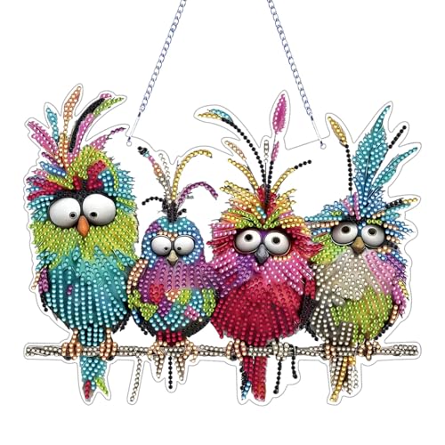 DIY Diamond Painting Fensterbilder Frühling Hängend Vogel Deko Frühling Fensterdeko Diamant Painting Frühlingsdeko Diamond Painting Anhänger Ostern Diamant Malerei Basteln für Geschenk Kinder (C) DIY Diamond Painting Fensterbilder Frühling Hängend Vogel Deko Frühling Fensterdeko Diamant Painting Frühlingsdeko Diamond Painting Anhänger Ostern Diamant Malerei Basteln für Geschenk Kinder (C) von Jenshhch