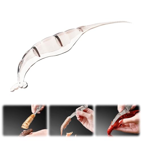 Jenshhch Garnelenschäler Küchenwerkzeug Multifunktional Shrimp Peeler Für Garnelen Meeresfrüchte Und Krustentiere (A) von Jenshhch