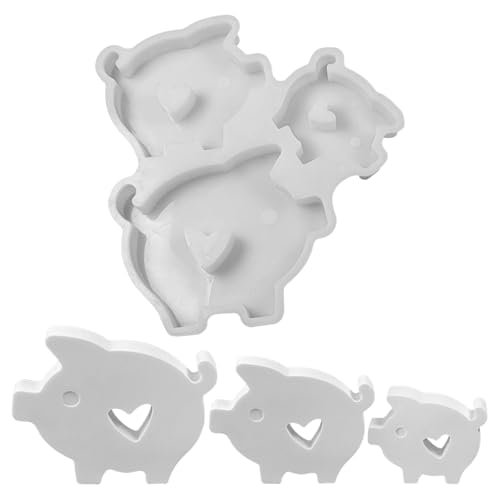 Jenshhch Silikon Gießform Schwein Kerzenhalter Basteln Dekoformen Für Kerzen Gips Epoxidharz DIY Handmade Geschenkideen Weihnachten Ostern Jenshhch Silikon Gießform Schwein Kerzenhalter Basteln Dekoformen Für Kerzen Gips Epoxidharz DIY Handmade Geschenkideen Weihnachten Ostern von Jenshhch