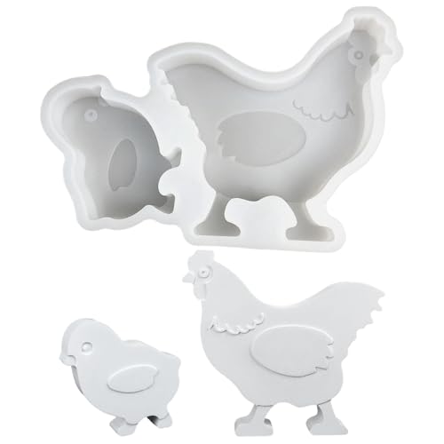 Jenshhch Silikonform Küken 3D Tierfiguren Gipsformen Kerzenformen zum Gießen, Silikonformen Gießformen Weihnachten, Küken Gießformen Silikon für Kerzenwachs Gips Basteln DIY Handwerk Jenshhch Silikonform Küken 3D Tierfiguren Gipsformen Kerzenformen zum Gießen, Silikonformen Gießformen Weihnachten, Küken Gießformen Silikon für Kerzenwachs Gips Basteln DIY Handwerk von Jenshhch