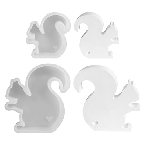 Silikonformen Gießformen Eichhörnchen Kerzenformen zum Gießen, Silikonform Gießform Eichhörnchen Gießformen Silikon Gießform, Gips Zum Gießen Eichhörnchen Giessformen Silikon für Handwerk (2PCS) Silikonformen Gießformen Eichhörnchen Kerzenformen zum Gießen, Silikonform Gießform Eichhörnchen Gießformen Silikon Gießform, Gips Zum Gießen Eichhörnchen Giessformen Silikon für Handwerk (2PCS) von Jenshhch