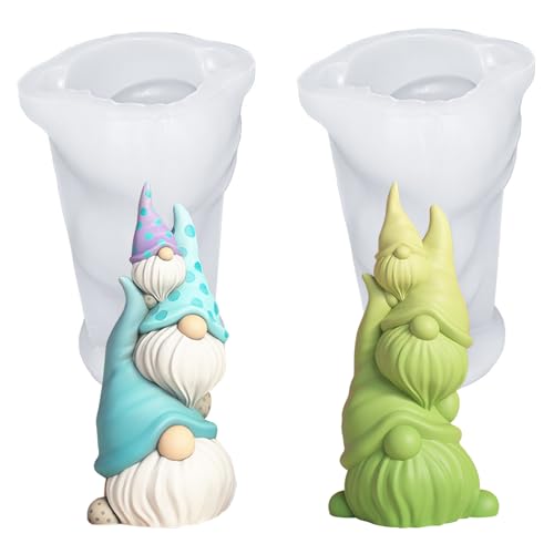 Silikonformen Gießformen Ostern, 2 Stück Silikonform Ostern Wichtel Kerzenformen zum Gießen, 3D Zwerg Gießformen Silikon Ostern, Gießform Wichtel Silikonformen Ostern Giessformen Silikon Frühling (B) Silikonformen Gießformen Ostern, 2 Stück Silikonform Ostern Wichtel Kerzenformen zum Gießen, 3D Zwerg Gießformen Silikon Ostern, Gießform Wichtel Silikonformen Ostern Giessformen Silikon Frühling (B) von Jenshhch