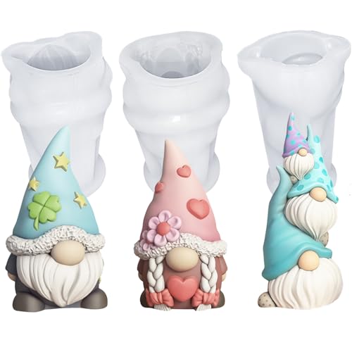 Silikonformen Gießformen Ostern, 3 Stück Silikonform Ostern Wichtel Kerzenformen zum Gießen, 3D Zwerg Gießformen Silikon Ostern, Gießform Wichtel Silikonformen Ostern Giessformen Silikon Frühling (BC) Silikonformen Gießformen Ostern, 3 Stück Silikonform Ostern Wichtel Kerzenformen zum Gießen, 3D Zwerg Gießformen Silikon Ostern, Gießform Wichtel Silikonformen Ostern Giessformen Silikon Frühling (BC) von Jenshhch