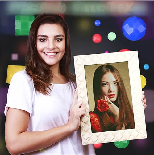 Jenshin Personalisierte Diamond Painting - Maßgeschneiderte DIY Kunst mit Ihren Fotos - 5D Strass Malset für Erwachsene und Kinder, Jubiläen und besondere Anlässe, Rahmenlos Jenshin Personalisierte Diamond Painting - Maßgeschneiderte DIY Kunst mit Ihren Fotos - 5D Strass Malset für Erwachsene und Kinder, Jubiläen und besondere Anlässe, Rahmenlos von Jenshin