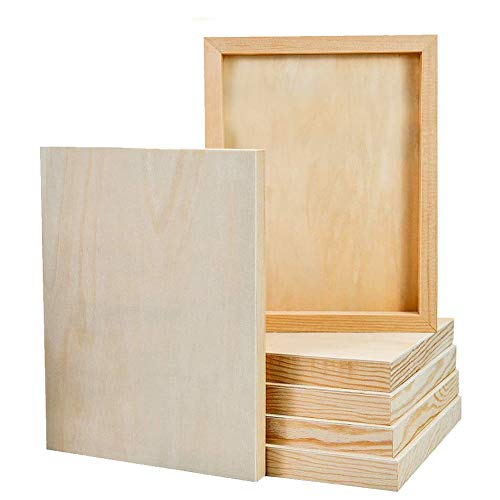 JeogYong 6-teilige Holz Leinwand, Holzplatte Malgrund, Kreative Holz Bilderrahmen, Natur Holzbretter Keilrahmen Malkarton zum Malen, Zeichnen, Kunsthandwerk 30x20cm JeogYong 6-teilige Holz Leinwand, Holzplatte Malgrund, Kreative Holz Bilderrahmen, Natur Holzbretter Keilrahmen Malkarton zum Malen, Zeichnen, Kunsthandwerk 30x20cm von JeogYong