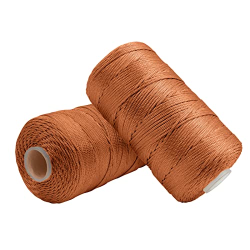 JeogYong Makramee-Schnur, 1,5 mm x 400 m, Nylon-Makramee-Garn zum Häkeln und Stricken, farbige Makramee-Schnur, Bastelseil für Wandbehänge, Traumfänger, Schmuckherstellung, Bastelprojekte JeogYong Makramee-Schnur, 1,5 mm x 400 m, Nylon-Makramee-Garn zum Häkeln und Stricken, farbige Makramee-Schnur, Bastelseil für Wandbehänge, Traumfänger, Schmuckherstellung, Bastelprojekte von JeogYong