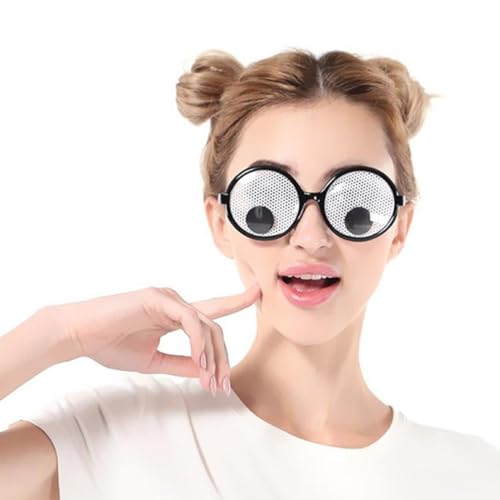 Jeorywoet Lustige Brille googly Augenbrillen Neuheit Shades Lustige Kostümzubehör für Partygefallen, googly Brille Jeorywoet Lustige Brille googly Augenbrillen Neuheit Shades Lustige Kostümzubehör für Partygefallen, googly Brille von Jeorywoet
