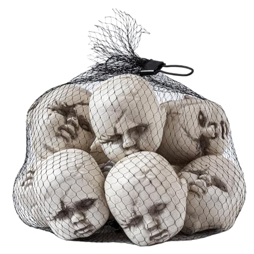 Jeorywoet Puppenkopf, Halloween gruseliger Puppenkopf 10pcs Plastik 2, 8x2, 8x2, 4 Zoll gruselig mit Tasche DIY, um gruseliges Baby für Haunted House Halloween Partyzubehör für Home Kitchen zu malen Jeorywoet Puppenkopf, Halloween gruseliger Puppenkopf 10pcs Plastik 2, 8x2, 8x2, 4 Zoll gruselig mit Tasche DIY, um gruseliges Baby für Haunted House Halloween Partyzubehör für Home Kitchen zu malen von Jeorywoet