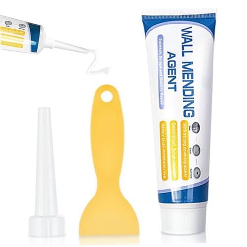 Kits mit trockener Wandflecken, Reparaturset für Wandpflaster, Multi-Use-Spackle-Reparatur mit Schaber, wasserdichtes Bestandteil von Wänden, Innentüren, Schränken, Kleiderschränken Kits mit trockener Wandflecken, Reparaturset für Wandpflaster, Multi-Use-Spackle-Reparatur mit Schaber, wasserdichtes Bestandteil von Wänden, Innentüren, Schränken, Kleiderschränken von Jeorywoet
