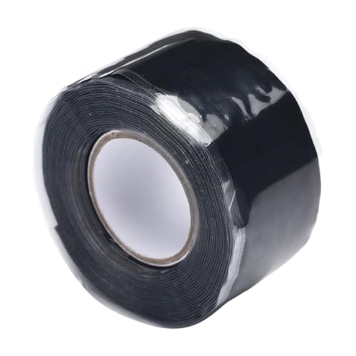 Jeorywoet Schlauch Reparaturband Selbstverschmelzende Schlauchbindung Silikon Wasserpfeife Klebeband Schwarz, Gartenschlauch Fixierer Jeorywoet Schlauch Reparaturband Selbstverschmelzende Schlauchbindung Silikon Wasserpfeife Klebeband Schwarz, Gartenschlauch Fixierer von Jeorywoet