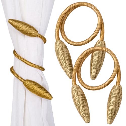 Vorhangkrawattenrückte, Vorhangstummel 2 PCS 25, 6 Zoll Goldene Krawattenrücken Moderne und minimalistische dekorative Wendung für Schlafzimmer, Wohnzimmer, Hotel Vorhangkrawattenrückte, Vorhangstummel 2 PCS 25, 6 Zoll Goldene Krawattenrücken Moderne und minimalistische dekorative Wendung für Schlafzimmer, Wohnzimmer, Hotel von Jeorywoet