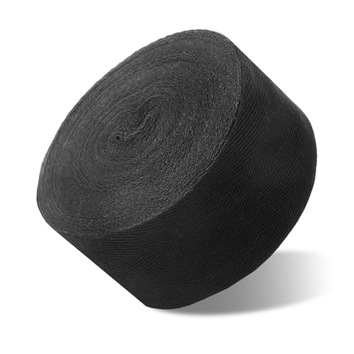 10 Yards Baumwoll-Twillband, breites schwarzes Schrägband, weiches natürliches Baumwollband zum Nähen, DIY, schwarzes Stoffgewebe, Teppichnaht, Bindetuchrolle, 5,1 cm 10 Yards Baumwoll-Twillband, breites schwarzes Schrägband, weiches natürliches Baumwollband zum Nähen, DIY, schwarzes Stoffgewebe, Teppichnaht, Bindetuchrolle, 5,1 cm von Jeqqinuz