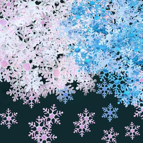1000 Stück Streudeko Weihnachten,Schneeflocken Deko,Tischdeko Weihnachten Schneeflocken Weiß, Geeignet für Winter, Hochzeit, Geburtstag, Feiertagsparty-Dekorationen 1000 Stück Streudeko Weihnachten,Schneeflocken Deko,Tischdeko Weihnachten Schneeflocken Weiß, Geeignet für Winter, Hochzeit, Geburtstag, Feiertagsparty-Dekorationen von Jeqqinuz