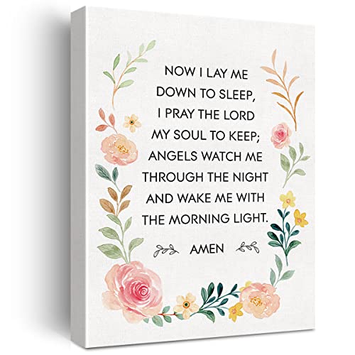 JerLoe Kunstdruck: Motivierendes christliches Gebet, 30,5 x 38,5 cm, Wandmontage oder Staffelei, Wohnzimmer, Schlafzimmer, Küche, Heimbüro von JerLoe