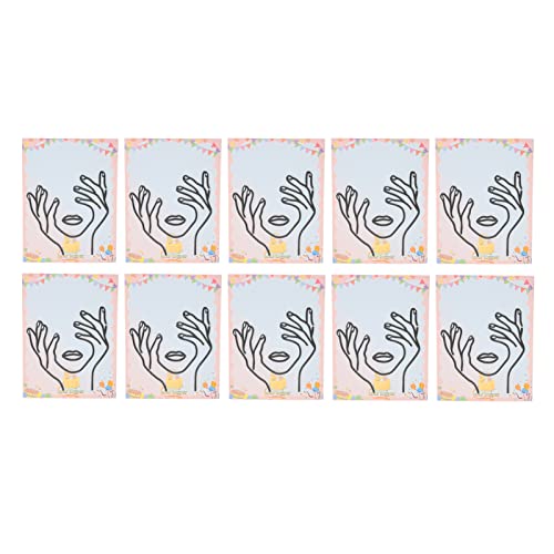 Abstrakte minimalistische Gesichtskuchen Dekorationen DIY Lines Kuchen Topper Geburtstag Hochzeitsfeier von Jerliflyer