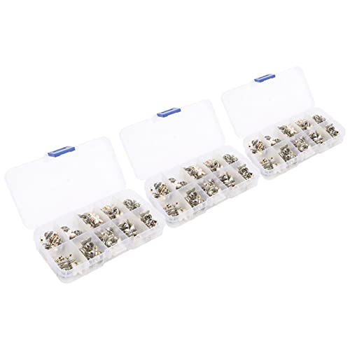 Frauen Hemd Brosche Knöpfe eleganter weißer Blumenstil für das Nähen von Projekten 150 Stücke Frauen Hemd Brosche Knöpfe eleganter weißer Blumenstil für das Nähen von Projekten 150 Stücke von Jerliflyer
