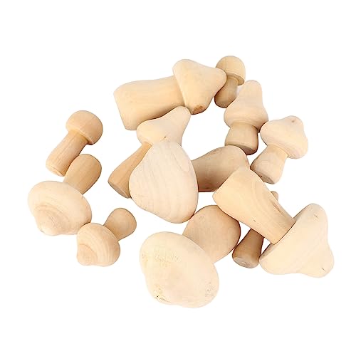 Holzpilz-Bastelset zum Selbermachen, kreative Pilzformen für die Heimdekoration von Jerliflyer