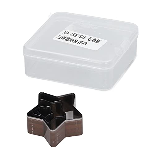 Lederstanze, Hohlstanzwerkzeug mit Aufbewahrungsbox, Pentagrammform, DIY-Handwerk Lederstanze, Hohlstanzwerkzeug mit Aufbewahrungsbox, Pentagrammform, DIY-Handwerk von Jerliflyer
