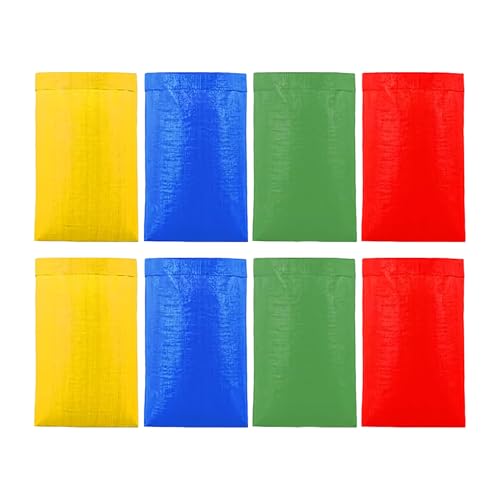 Kartoffel -Sack -Rennsäcke mit lebendigen Farben, 60x100 cm, Rennbeutel in Familienerbringern, Teamaktivitätssäcke, verstärkte Nähte, für Rasen, Partei, Wiedervereinigung, Unternehmensveranstaltung von Jeruytgh