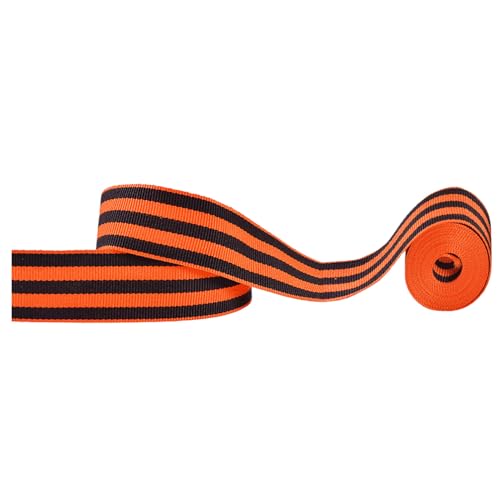 Russisches Band zum Gedenken an den Sieg des Krieges, Band mit sowjetischem Symbol, Gedenkschleife aus Polyester, Mehrzweck-Display, 2,5 cm, für Mäntel, Anzüge, Rucksäcke Russisches Band zum Gedenken an den Sieg des Krieges, Band mit sowjetischem Symbol, Gedenkschleife aus Polyester, Mehrzweck-Display, 2,5 cm, für Mäntel, Anzüge, Rucksäcke von Jeruytgh