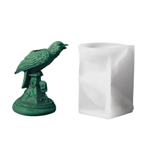 Silikonform, Halloween-Vogel-Skulpturenform, Multifunktionale Luftfahrzeugversorgungen, Seifenschimmel, Silikonmaterial, Anfänger, 10,6 Cm, Für Familie, Freunde, Liebhaber, Urlaub Silikonform, Halloween-Vogel-Skulpturenform, Multifunktionale Luftfahrzeugversorgungen, Seifenschimmel, Silikonmaterial, Anfänger, 10,6 Cm, Für Familie, Freunde, Liebhaber, Urlaub von Jeruytgh