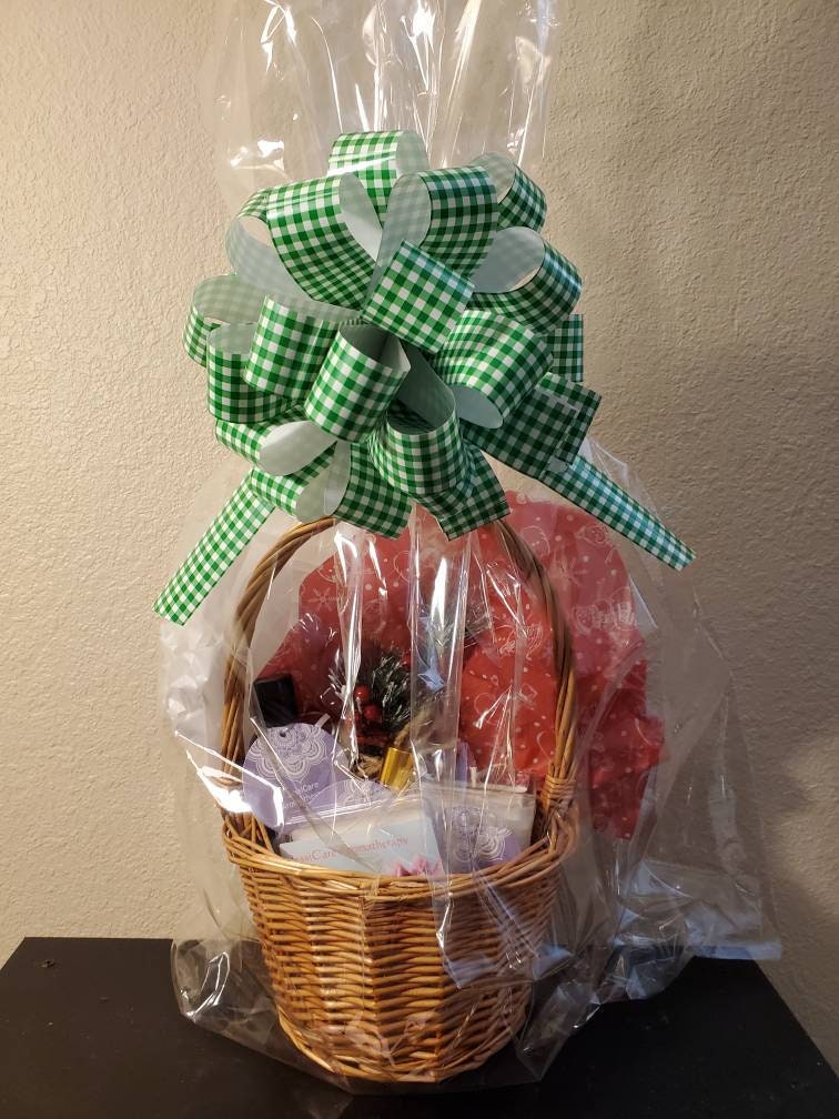 Kleiner Runder Weihnachtsgeschenkkorb Kleiner Runder Weihnachtsgeschenkkorb von JessiCareAroma