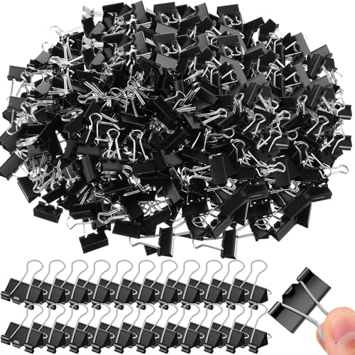 Jetec 800 Stück 2,5 cm schwarze Binderklammern, Großpackung, mittlere Büroklammern, Metall-Büroklammern für Lehrer, Studenten, Klassenzimmer, Geschäft, Büro und Schule, Bürobedarf Jetec 800 Stück 2,5 cm schwarze Binderklammern, Großpackung, mittlere Büroklammern, Metall-Büroklammern für Lehrer, Studenten, Klassenzimmer, Geschäft, Büro und Schule, Bürobedarf von Jetec