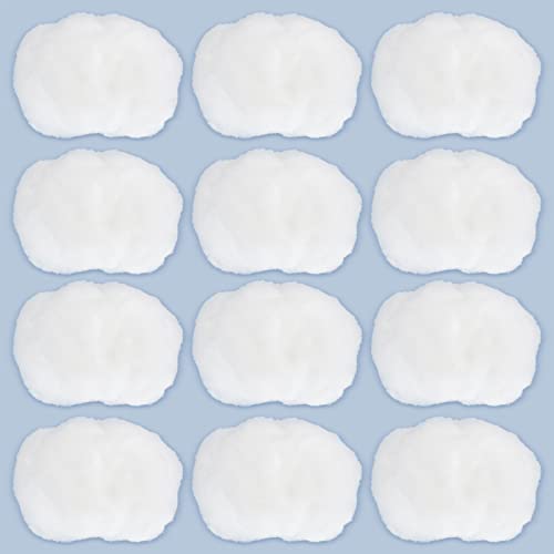 Jetec Künstliche Wolkenrequisiten, imitierte 3D-Wolkenform, hängende Dekorationen, Deko für den Raum, hängender Schmuck für Hochzeitsfeiern, Bühnenausstattung (12 Stück, große Größe) von Jetec