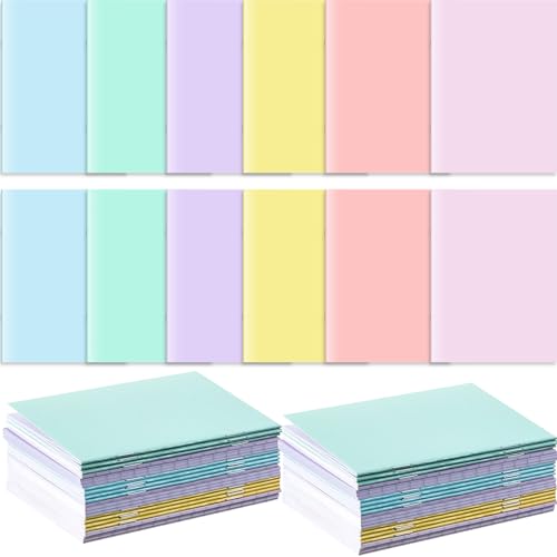 Jetec Mini-Notizbücher, Pastellfarben, 7,6 x 12,7 cm, 60 Stück, kleine Taschen-Tagebuch, Notizblöcke, Reise-Schreib-Notizbücher für Geburtstag, Frühling, Ostern, Geschenke, Klassenzimmer, Bürobedarf Jetec Mini-Notizbücher, Pastellfarben, 7,6 x 12,7 cm, 60 Stück, kleine Taschen-Tagebuch, Notizblöcke, Reise-Schreib-Notizbücher für Geburtstag, Frühling, Ostern, Geschenke, Klassenzimmer, Bürobedarf von Jetec