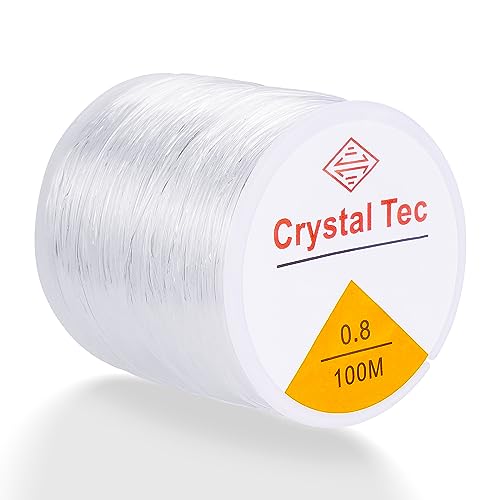 Elastisches Band für Armbänder, 0.8mm 100m Armband Gummiband Elastisch Transparent Schmuckfaden Gummifaden für Armbänder für Perlenschmuck Armbänder Basteln Herstellung von Schmuck verwendet Elastisches Band für Armbänder, 0.8mm 100m Armband Gummiband Elastisch Transparent Schmuckfaden Gummifaden für Armbänder für Perlenschmuck Armbänder Basteln Herstellung von Schmuck verwendet von Jewan