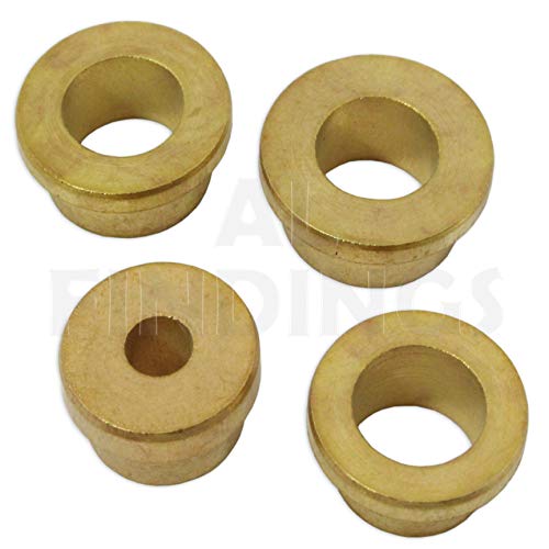Pivot-Messingbuchsen zur Uhrenreparatur, Ersatzteile für Bushing-Set, 4 Stück Pivot-Messingbuchsen zur Uhrenreparatur, Ersatzteile für Bushing-Set, 4 Stück von Jewellers Tools