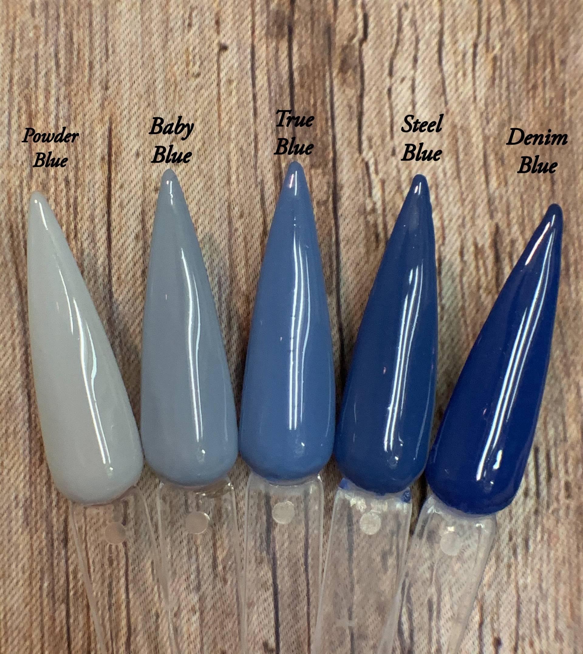 Blue Gradient Kollektion Dip Powder von JewelsDips