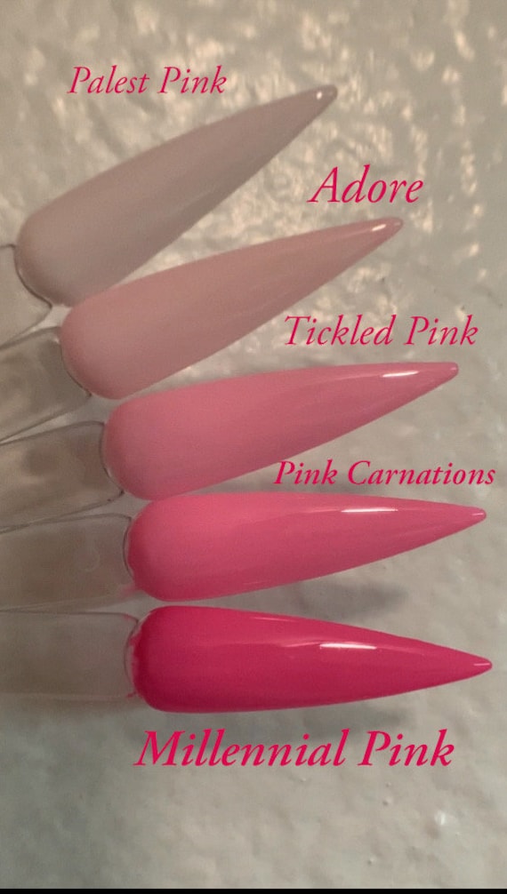 Pink Gradient Collection Dip Powder von JewelsDips