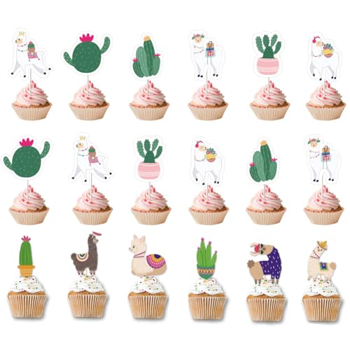 48 Stück Alpaka Tortendeko,Alpaka Kaktus Cake Topper, Alpaka Kuchen Deko, Alpaka Kaktus Kuchen Dekoration, Alpaka Cupcake Deko, für Kinder Geburtstag Baby Dusche Home Gathering 48 Stück Alpaka Tortendeko,Alpaka Kaktus Cake Topper, Alpaka Kuchen Deko, Alpaka Kaktus Kuchen Dekoration, Alpaka Cupcake Deko, für Kinder Geburtstag Baby Dusche Home Gathering von JhavexToy