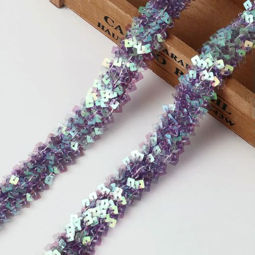 91 cm langes Paillettenband mit elastischem Besatz für handgemachtes Nähen, Kleiderdekoration, DIY-Haarband 91 cm langes Paillettenband mit elastischem Besatz für handgemachtes Nähen, Kleiderdekoration, DIY-Haarband von Jhdwu