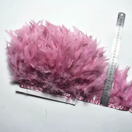 Farbige, flauschige Truthahnfeder-Bordüre, Quaste, Fransenband, Marabu-Federband, Boa, Nähen, Kostüm, Kleidung, Zubehör, Dekoration Farbige, flauschige Truthahnfeder-Bordüre, Quaste, Fransenband, Marabu-Federband, Boa, Nähen, Kostüm, Kleidung, Zubehör, Dekoration von Jhdwu
