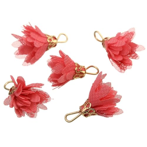 Jhdwu 20 Stück/Lot 20 mm Ohrring-Anhänger Chiffon bunte Blumenform Anhänger DIY Schmuck Zubehör für Frauen süße Ohrringe Herstellung Jhdwu 20 Stück/Lot 20 mm Ohrring-Anhänger Chiffon bunte Blumenform Anhänger DIY Schmuck Zubehör für Frauen süße Ohrringe Herstellung von Jhdwu