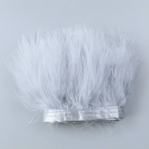 Marabu-Federband, 2 m, 5 m, 10 m, 8–10 cm, Türkei-Plumas zum Nähen, für Kleidung, Dekoration und Bastelarbeiten Marabu-Federband, 2 m, 5 m, 10 m, 8–10 cm, Türkei-Plumas zum Nähen, für Kleidung, Dekoration und Bastelarbeiten von Jhdwu