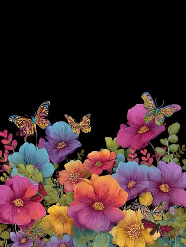 Diamond Painting 80x110 Diamond Painting Erwachsene Blumen Diamanten Kinder Schmetterling, DIY Viereckige Vollbohrer Mosaik Kreativ set für Erwachsene Malen Nach Zahlen Deko Geschenke für Frauen S-147 Diamond Painting 80x110 Diamond Painting Erwachsene Blumen Diamanten Kinder Schmetterling, DIY Viereckige Vollbohrer Mosaik Kreativ set für Erwachsene Malen Nach Zahlen Deko Geschenke für Frauen S-147 von Jiaboxln