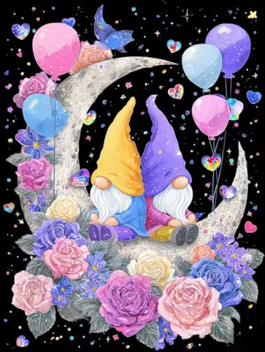 Diamond Painting Ballon Diamond Painting Kinder Zwerg DIY Leinwand Mosaik Bastelset Erwachsene eckige Steine Crystal Art Zubehör Diamant Malerei Anfänger für Halloween Deko Geschenke 30x40 cm S-128 Diamond Painting Ballon Diamond Painting Kinder Zwerg DIY Leinwand Mosaik Bastelset Erwachsene eckige Steine Crystal Art Zubehör Diamant Malerei Anfänger für Halloween Deko Geschenke 30x40 cm S-128 von Jiaboxln