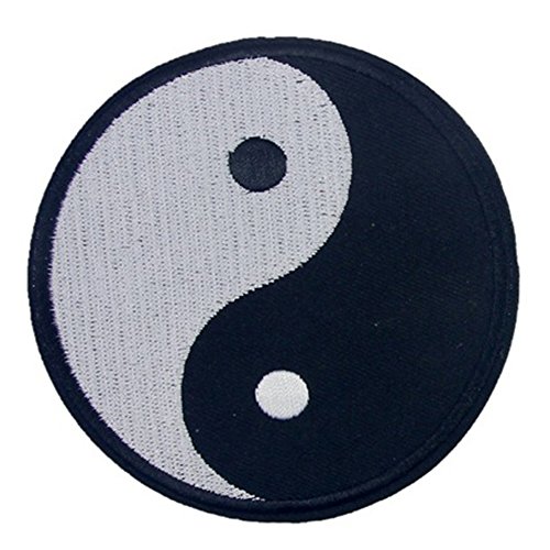 Traditionelles chinesisches Yin-Yang-Symbol, zum Aufnähen oder Aufbügeln. von Jiacheng29