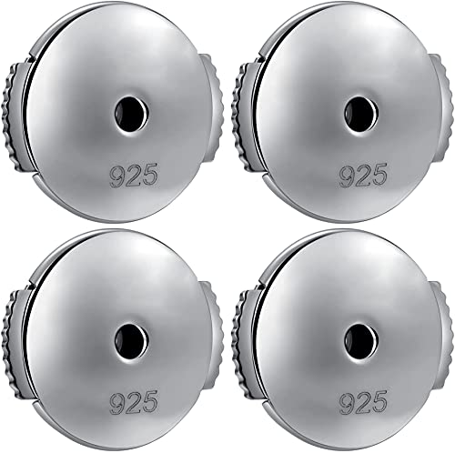 Ohrring Verschluss Verschlüsse Lifter 925 Sterling Silber Fuer Ohrringe Nickelfrei von Jiahanzb